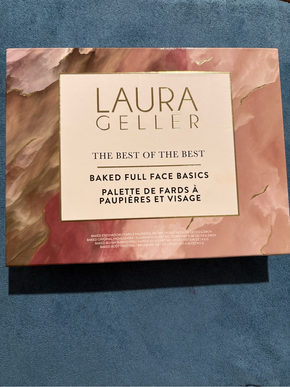 Laura Geller Best of the Best Baked Full Face Palette Eyeshadow Blush Bronzer